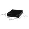 LEAUDIO Topping PA3S Power Amplifier MA12070*2 Class D Fully Balanced Single Ended AMP 80W*2 RCA TRS Power Amplifier(Black) view 3