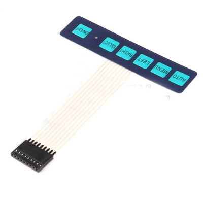 1x6 Array 6 Key Membrane Switch Keypad Keyboard 1 * 6 Keys
