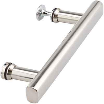 NANZU Bathroom Door Handle for Shower Enclosures Screen Internal/External Stainless Steel,Replacement Push and Pull Shower Door Knob Grab Bar