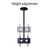THEGA Adjustable Ceiling TV Mount Bracket - Tilt and Swivel TV Ceiling Mount, Fits Most 37-50 Inch LCD Flat Screen TVs Ceiling TV Mount Bracket, Ceiling/Wall Two Installation (Size : 1.5m) view 4