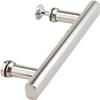 NANZU Bathroom Door Handle for Shower Enclosures Screen Internal/External Stainless Steel,Replacement Push and Pull Shower Door Knob Grab Bar view 1