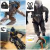 GeeKam Action Camera Accessories Kit - Compatible for GoPro, AKASO, Campark, Crosstour, APEMAN, COOAU, Apexcam, SJCAM, SJ4000 and Waterproof Underwater Sports Camera view 2
