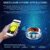 ALIWO Multifunctional Waterproof NFC Smart Ring Smart Wearable Ring Compatible with Android/iOS Apps (Color : Blue, Size : 8#) view 2