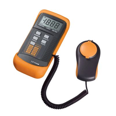 FUNTLY Light Meter LX1330B High Accuracy Digital Lux Meter 0.1~200,000Lux Precision Instrument Detect Intensity Hold Function
