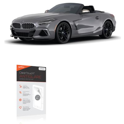 BoxWave Screen Protector Compatible with BMW 2021 Z4 Roadster (10.25 in) - ClearTouch Anti-Glare (2-Pack), Anti-Fingerprint Matte Film Skin