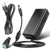 12V 5A Power Supply Adapter - LeTaoXing AC 100-240V 50/60Hz to DC 12V/5A 60W 12 Volt 5amp LED Driver Transformers Universal Switching for LED Strip Light CCTV Cameras view 1