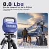 CAMBOFOTO 74 Aluminum Camera Tripod  HeavyDuty Professional Tripod Stand for DSLR & Mirrorless Cameras, Smartphones & GoPro  Lightweight Travel Tripod with 360 Pan Head & Phone Mount view 2