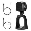 BOYA USB Condenser Gaming Microphone for PC, Mac, PS4, PS5 Computer Plug Play Mic with Gain Control, Volume Control, Mute, Headphone Jack for Live Streaming Music Recording Video Voice YouTube by-CM6 view 1