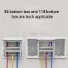 DEMCAY 86 Bottom Box Universal Wire Threading Aid Tool Pulley Cable Puller Electrician Adjustable Fast Wire Threading Auxiliary Tool (Color : 1pc) view 4