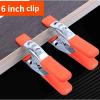 3pcs Metal Spring Clamps 2"-9" Clip Soft Plastic Tips Grip Photos Craft Clips Tools Wedding Clips Carpentry Clips Hand Tool (Color : 3pcs-01) view 4