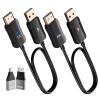 Anytrox Wireless HDMI Transmitter and Receiver 4K Decode 1080P Output, HDMI Wireless Extender, Plug & Play, Support 2.4/5GHz for Streaming Video and Audio to Monitor from Laptop/Pc/Tv Box (Black) view 1