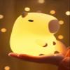 YuanDian Capybara Night Light - Adorable Silicone Lamp for Kids, Babies, Adults | Cute Capybara Gift, Nursery Bedroom Decor view 1
