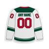 Hockey Personalized Sticker, Custom Name Number Ice Hockey Jersey Back Side Waterproof Die-Cut Vinyl Sticker Decal for Water Bottle, Phone, Laptop, Hockey Sticks Birthday Gifts Sports Lover for Men view 1