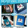 Hockey Personalized Sticker, Custom Name Number Ice Hockey Jersey Back Side Waterproof Die-Cut Vinyl Sticker Decal for Water Bottle, Phone, Laptop, Hockey Sticks Birthday Gifts Sports Lover for Men view 3