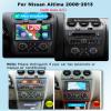 2G+64G Android Car Radio for Nissan Altima 2008 2009 2010 2011 2012, Wireless Carplay Android Auto Car Stereo, 9 IPS Touchscreen with WiFi, GPS, Bluetooth,FM/RDS, Rear Camera(Auto A/C) view 2
