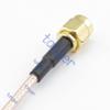 10x 20 SMA Male to Male Plug Right Angle 90 Degree connectorRG316 RG-316 RF Coax Pigtail Jumper Cable 20inch 50cm view 4