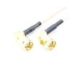 10x RG316 SMA Male to Male Plug Double 90 Degree Right Angle Connector RF Coax Pigtail RG-316 Cable 20 inch 20" 50cm view 1