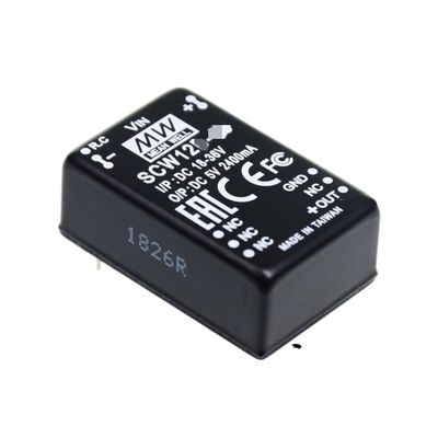Mean Well SCW 20W 5V 4000mA Power Supply Converter SCW20B-05 DC/DC Single Output Switching Power Supply Driver Transformer