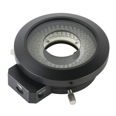 120PCS Brightness Adjustable Microscope Polarizing LED Ring Light for Stereo Microscope Polarized Ring LED Illminator 110-240V (Color : A), ASDEHH231