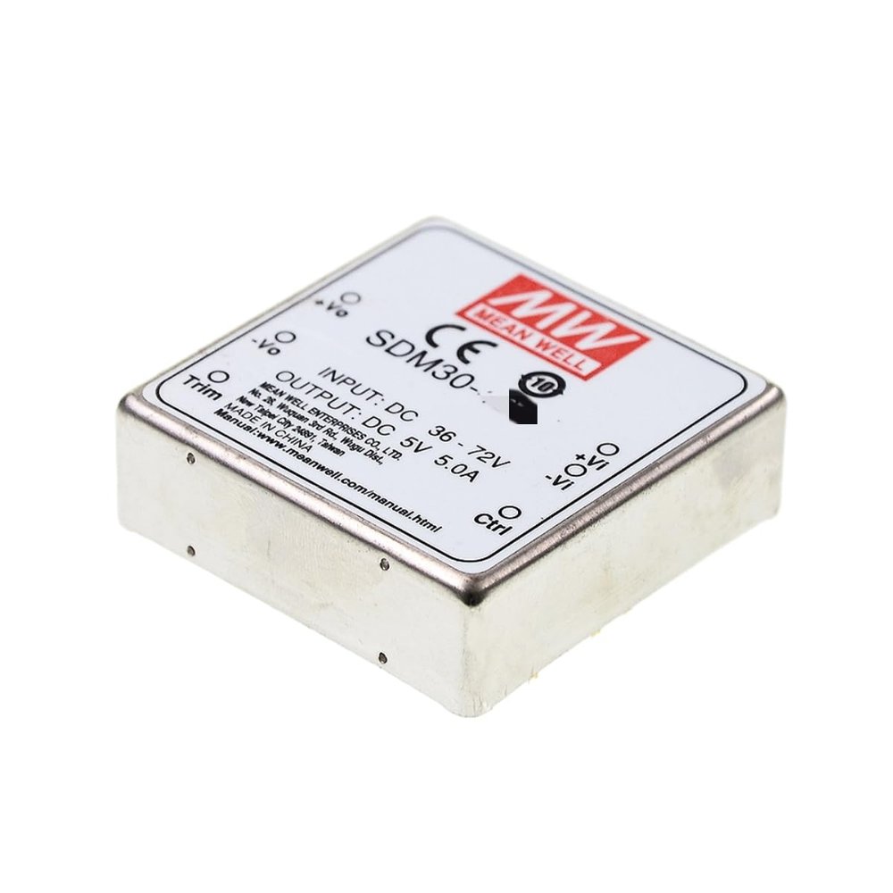 Mean Well SDM 30W 3.3V 5A Power Supply Converter SDM30-24S3 DC/DC Single Output Switching Power Supply Driver Transformer