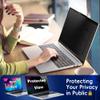 TOPrivaTech Laptop Screen Privacy Shield (14 inch 3-Pack) - 30 Side View Protection, Anti-Glare, with Blue Light & UV Filtering- PET Material - for Laptops view 3