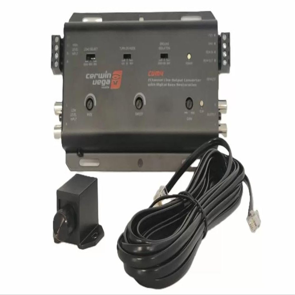 Cerwin vaga CVM4-2 Channel Line Output Converter and Bass Enhancement Proccessor.