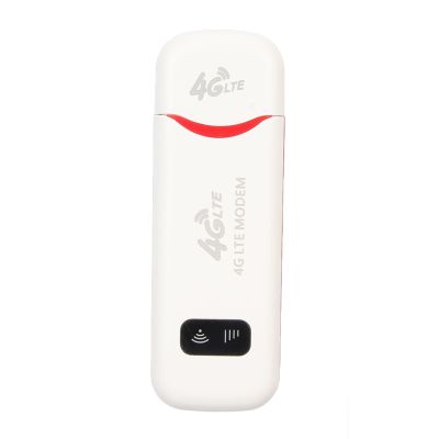 4G LTE USB Modem Hotspot, 300Mbps Wireless Mobile Router with SIM Card Slot, Portable WiFi Device for 10 Users, Travel Home Office