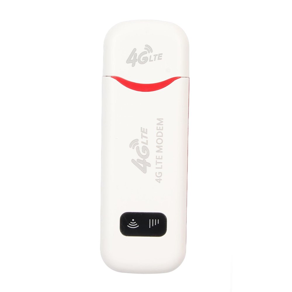 4G LTE USB Modem Hotspot, 300Mbps Wireless Mobile Router with SIM Card Slot, Portable WiFi Device for 10 Users, Travel Home Office