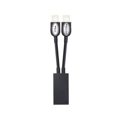 New Genuine Dock Y Cable for Lenovo ThinkPad Thunderbolt 3 Workstation Dock/Thunderbolt 3 Dock Gen 2/Thunderbolt 3 Workstation Dock Gen 2 WS Dock Y Cable 5C10V25716