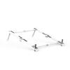 BoxWave Stand and Mount Compatible with Acer Swift Go 16 - Pocket Aluminum Stand 3-in-1, Portable Multi Angle Viewing Riser - Metallic Silver view 3