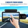 Strenagile Dash Cam Front and Rear with Night Vision, Dash Camera for Cars - 170 Wide Angle, HD 1080P, 24-Hr Parking Monitor, Accident Lock, Loop Recording view 2