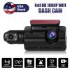 Strenagile Dash Cam Front and Rear with Night Vision, Dash Camera for Cars - 170 Wide Angle, HD 1080P, 24-Hr Parking Monitor, Accident Lock, Loop Recording view 3