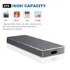 2TB External Hard Drive Portable Solid State Drive Portable External Hard Drive USB3.1 for PC, Mac, Desktop,Chromebook(2TB Gold) view 3