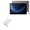BoxWave Charger Compatible with Samsung Galaxy Tab S9 FE - PD GAN miniCube (30W), 30W Tiny PD GAN Type-C Wall Charger - Winter White view 1