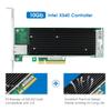 10Gb PCI-E NIC Network Card,Single Copper RJ45 Port with Intel X540-T1 Controller,PCI Express v3.0 X8,Ethernet Adapter for Windows Server/Windows/Linux/ESX,Compare to Intel X540-BT1 view 3