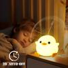 YuanDian Dodo Duck LED Night Light - Cute Silicone Duck Lamp for Bedrooms, Living Room - Rechargeable, Touch Sensor Bedside Table Lamp view 3