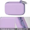 MP3 & MP4 Player Case for SOULCKER/G.G.Martinsen/Grtdhx/iPod Nano/Sandisk Music Player/Sony NW-A45 and Other Music Players with Bluetooth. Fit for Earbuds, USB Cable, Memory Card - Purple view 4
