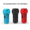 Silicone Case Accessories for Insta360 One RS 1-inch 360 Edition Protective Cover Dustproof Cover Lens Protector (Color : Black) view 2