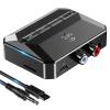 KAIY Bluetooth Receiver for Home Stereo, Bluetooth to RCA Adapter with NFC-Enabled, 3.5mm Audio Adapter Support USB Flash Drive/TF Card, Wireless Audio Receivers for HiFi Music Stereo System view 1