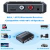 KAIY Bluetooth Receiver for Home Stereo, Bluetooth to RCA Adapter with NFC-Enabled, 3.5mm Audio Adapter Support USB Flash Drive/TF Card, Wireless Audio Receivers for HiFi Music Stereo System view 3