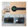 MiJob Fingerprint Smart Door Lock Door Knob with Keypad Keyless Entry Door Lock with Handle for Home Hotel Office Apartment view 4