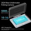 FourQ Underwater Fishing Camera,Fishing Camera Ice vexilar Fish find 4.3inch Hd LCD Display Underwater W/ 5000mah Li-Battery,65ft Cable and 12pcs Ir Lights for Boat Lake Kayak Ice Fishing (65FT) view 2