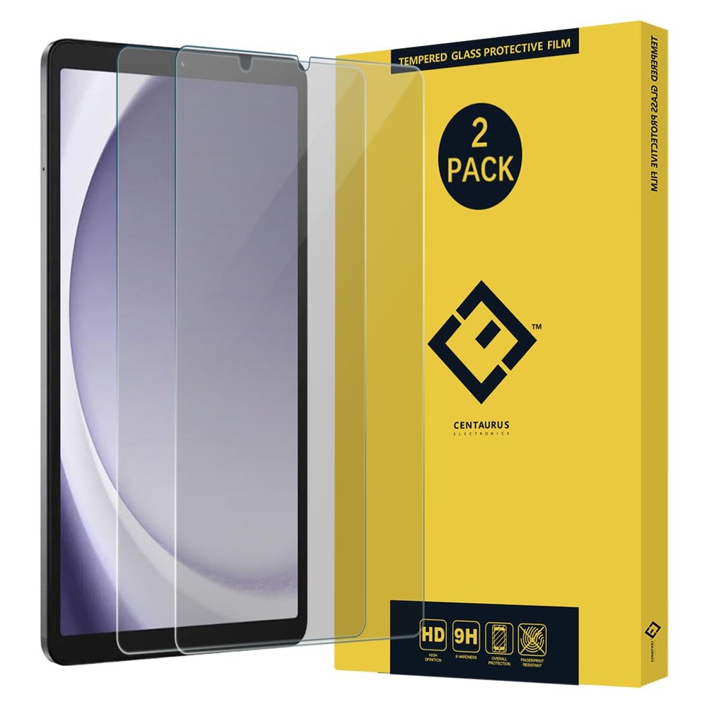 OCESTORE 2 Pack Screen Protector,Anti-Scratch 9H Hardness Tempered glass Protector Film for Galaxy Tab A9 SM-X110.