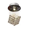 Modern Chandeliers Crystal, Simplicity Crystal Chandelier Interior LED Pendant Light Modern Children's Room Bedroom Ceiling Hanging Lamp Home Foyer Hallway Balcony Suspended Light Fixture D9.85in view 1
