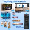 2x2 HDMI 4K Video Wall Controller with Media Player Function,4K@30HZ TV Wall Processor, 8 Display Modes 1x1 1x2 1x3 1x4 2x2 2x1 3x1 4x1 with Remote Control, 180Rotate,with for 4x1-1 HDMI Input/Output view 4