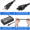 100W USB Type C Laptop Charger Fit for Lenovo ThinkBook Plus G3 13x 14G5 14G6 14s 14p 16G4+16p Lenovo ThinkPad neo 14 P14s L15 T16 Yoga 7 Pro7 9 9i Slim 6i 7i IdeaPad 5 Pro Slim 5-20V 5A AC Adapter view 3