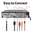 ATSC Digital Converter Box with TV Tuner, TV Recording, USB Multimedia Function, 1080P HDMI, Metal Case, Clear QAM, by Mediasonic HomeWorx (HW250STB) view 4