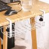Gadpiparty Multi-Functional Rack Efficient Wire Storage Organizer for Office Home and Study Easy Installation Tidy Workstation Versatile Tray for Electric Cords and Computer Cables Simple view 3