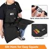 HODRANT Barber Apron for Men & Women, Water-resistant Hair Stylist Apron with Multiple Pockets & Adjustable Neck Strap for Hairdresser, Cosmetology view 4