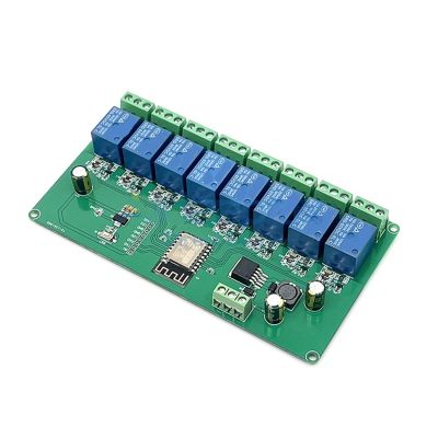 DC 5V/7-28V ESP8266 Wireless WiFi 8-Channel Relay Module ESP-12F WiFi Development Board
